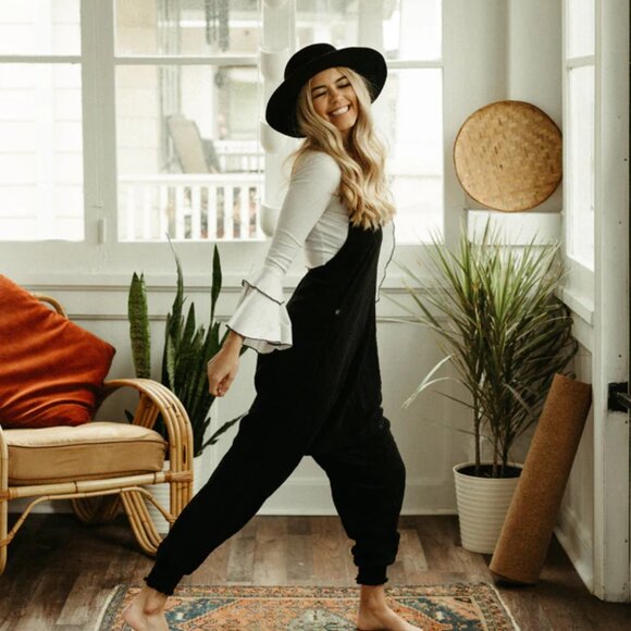 Black Clothing Bundle Women’s Jumpsuit Miami Joggers Savannah Harem - Picture 7 of 12